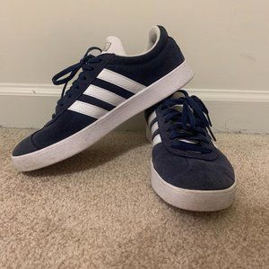 Navy Blue Women's Low Top Adidas | Size 8.5